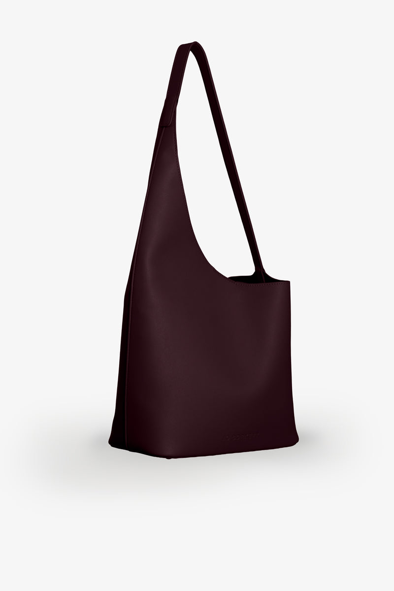 The Lara Tote Bag - Burgundy