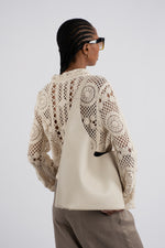 The Lara Tote Bag - Cream
