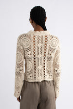 Crochet Cardigan - Cream