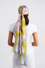 Silk Touch Soft Floral Scarf