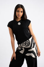 Silk Touch Zebra Eye Scarf