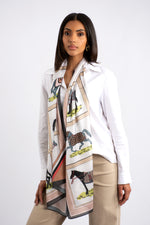 Silk Touch Equestrian Scarf