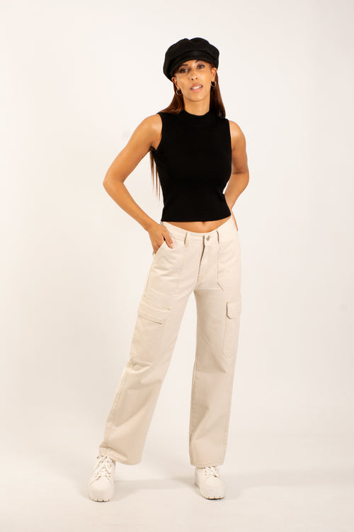 Cotton Cargo Pants
