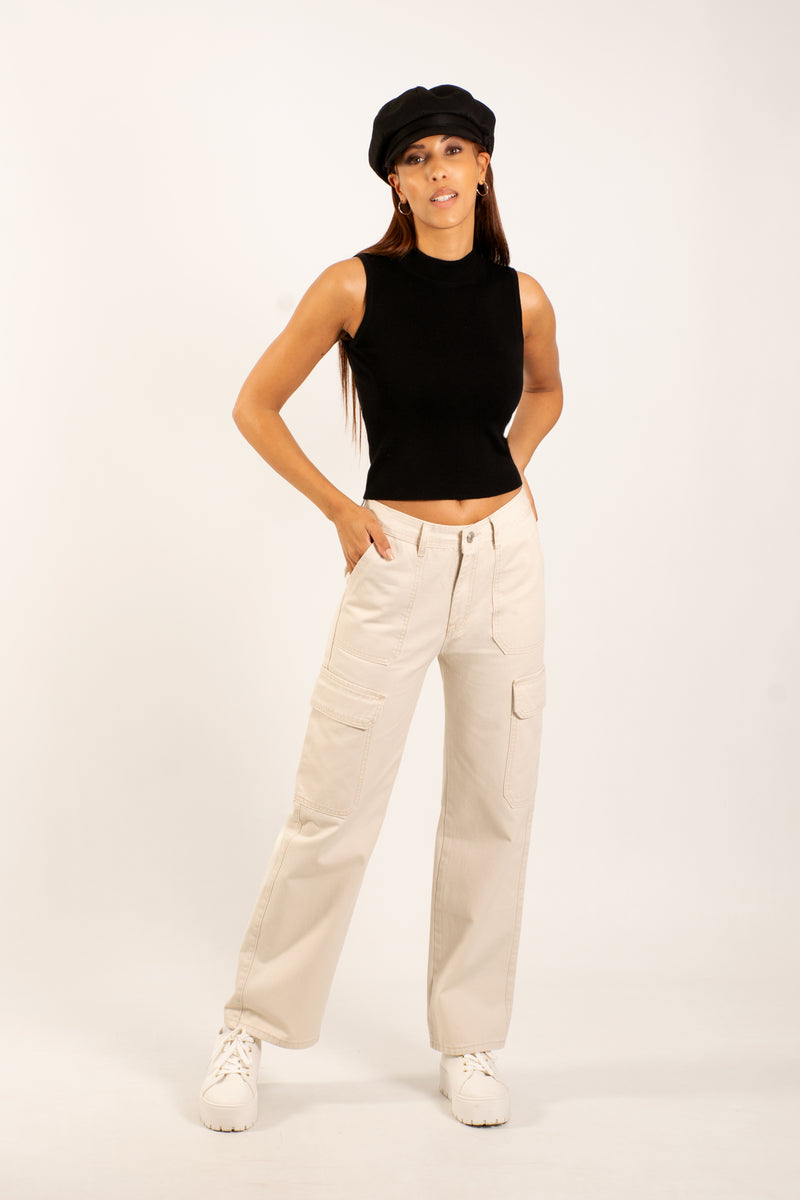 Cotton Cargo Pants