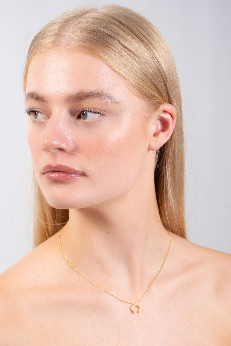 Gold Plated Pendant Necklace