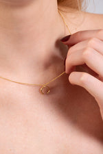 Gold Plated Pendant Necklace