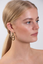 Buckle Link Drop Earings