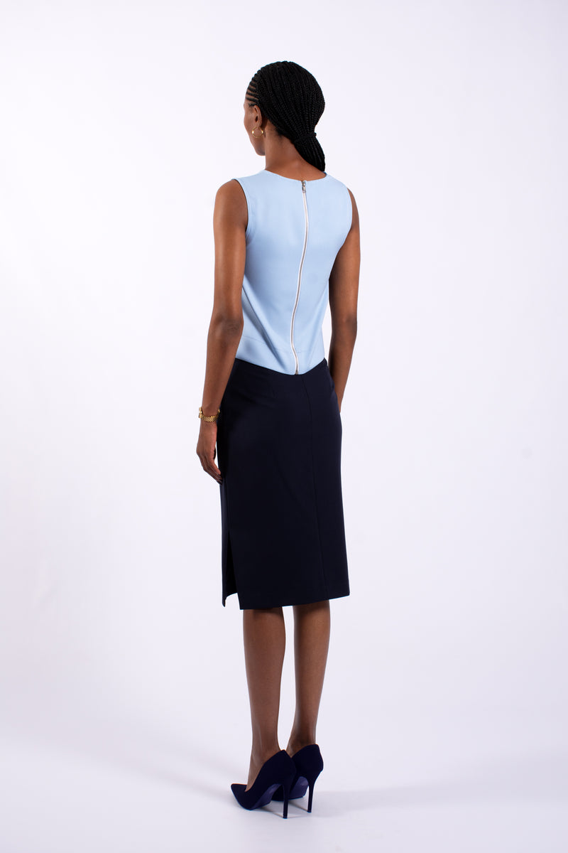 Ladies Office Skirt 65 CM