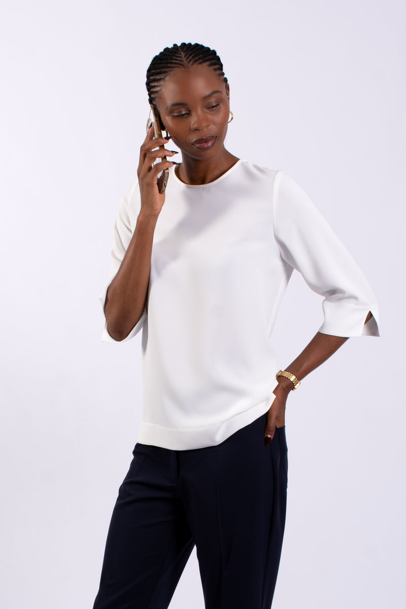 Ladies Office 3/4 Blouse