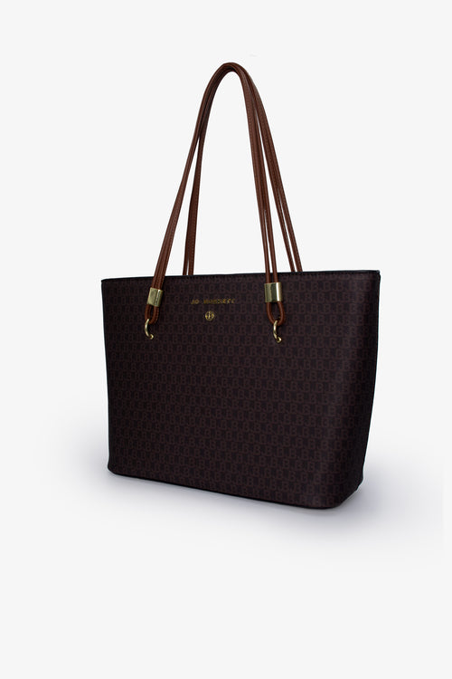 The Kira Bag - Logo - Brown