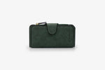 The Large Bi Fold Wallet - Green