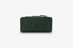 The Large Bi Fold Wallet - Green