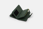 The Large Bi Fold Wallet - Green
