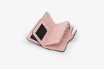 The Large Bi Fold Wallet - Pink