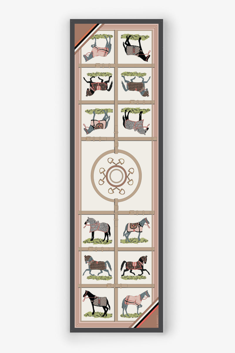 Silk Touch Equestrian Scarf